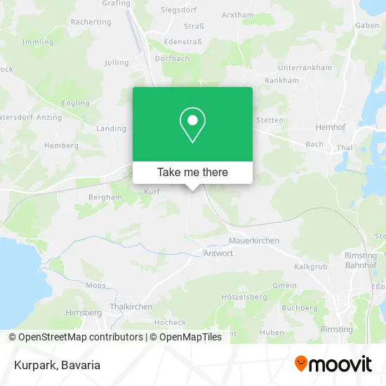 Карта Kurpark