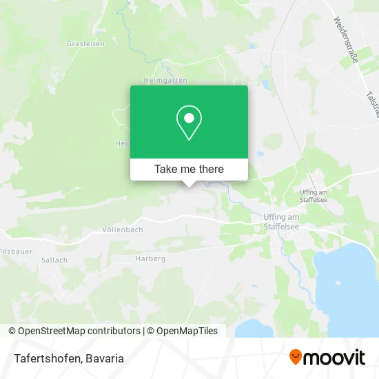 Карта Tafertshofen
