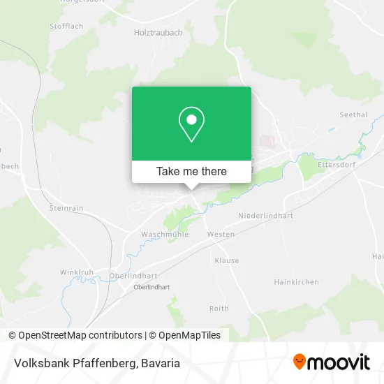 Карта Volksbank Pfaffenberg