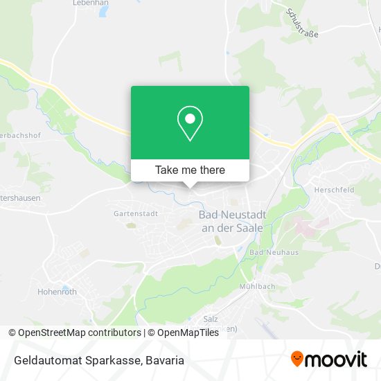 Geldautomat Sparkasse map