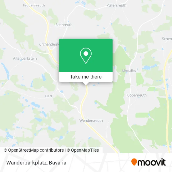 Карта Wanderparkplatz