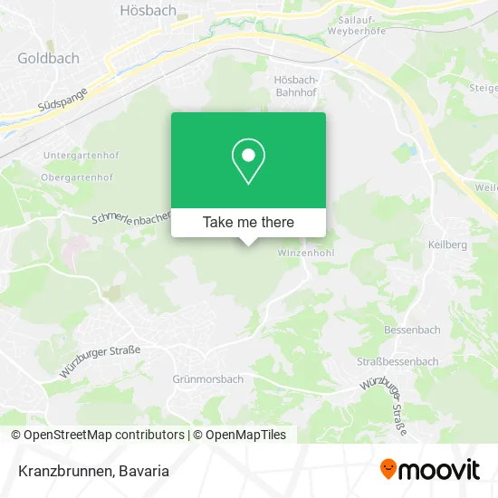 Карта Kranzbrunnen