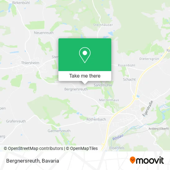 Карта Bergnersreuth