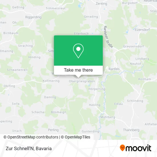 Карта Zur Schnell'N