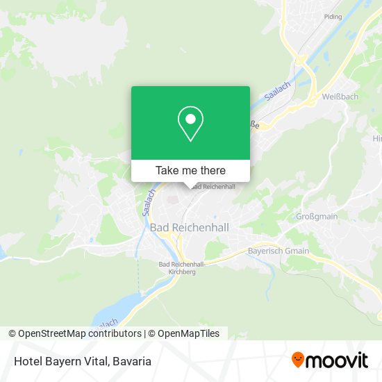 Карта Hotel Bayern Vital