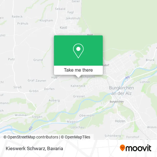 Карта Kieswerk Schwarz