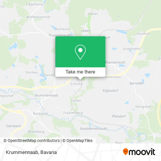 Карта Krummennaab