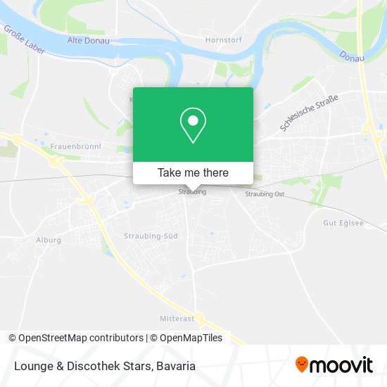 Lounge & Discothek Stars map