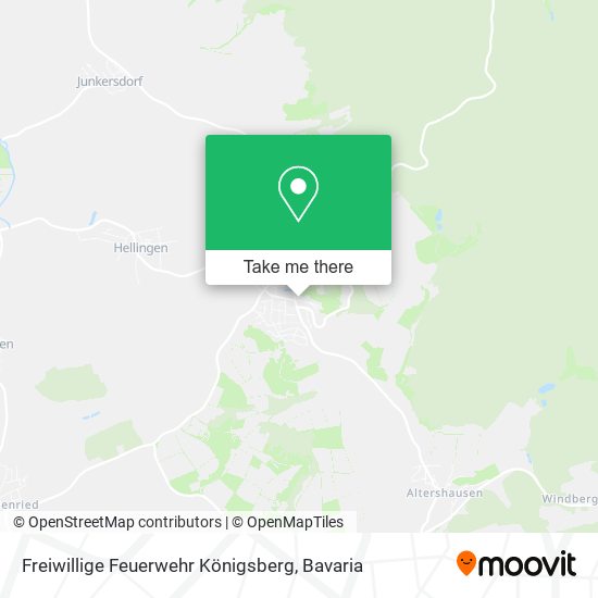 Freiwillige Feuerwehr Königsberg map