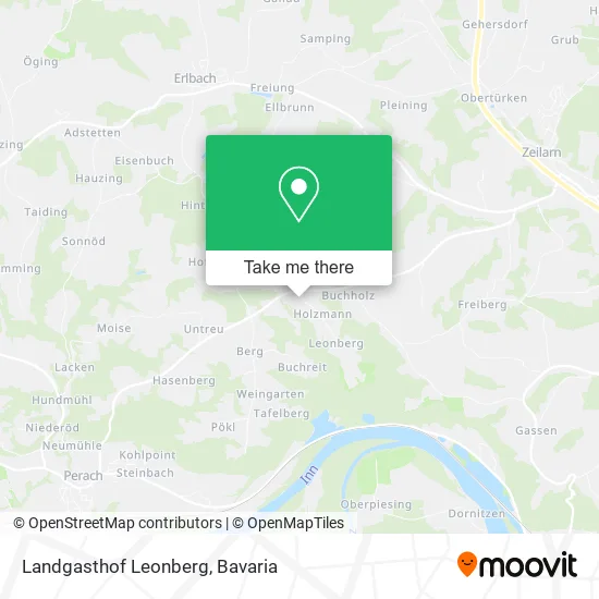 Карта Landgasthof Leonberg
