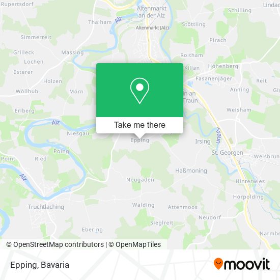 Epping map