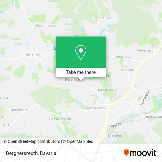 Карта Bergnersreuth