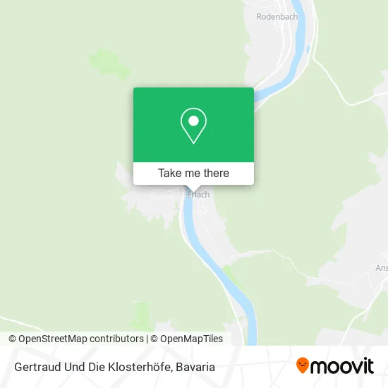 Карта Gertraud Und Die Klosterhöfe