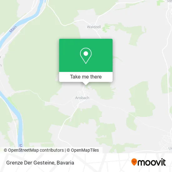 Карта Grenze Der Gesteine