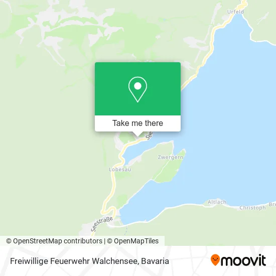Карта Freiwillige Feuerwehr Walchensee