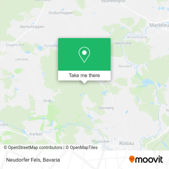 Карта Neudorfer Fels