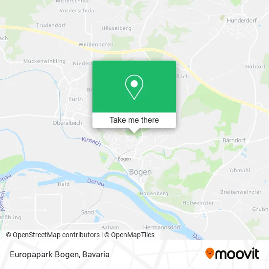 Карта Europapark Bogen