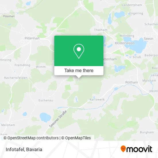 Карта Infotafel