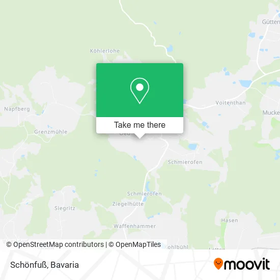 Карта Schönfuß