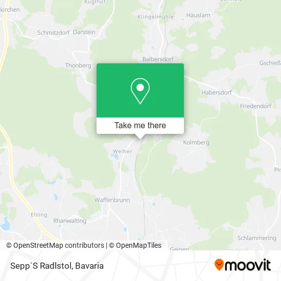 Карта Sepp`S Radlstol