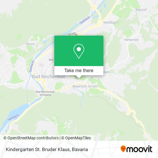 Kindergarten St. Bruder Klaus map