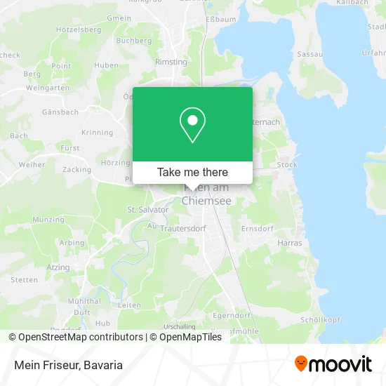 Карта Mein Friseur