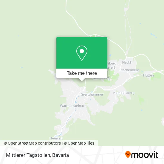 Карта Mittlerer Tagstollen