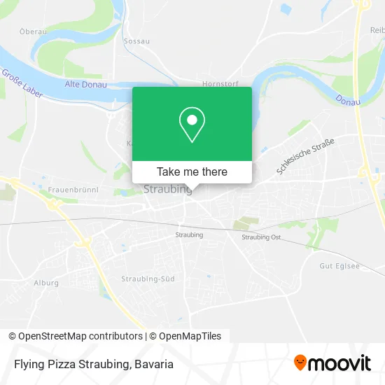 Карта Flying Pizza Straubing