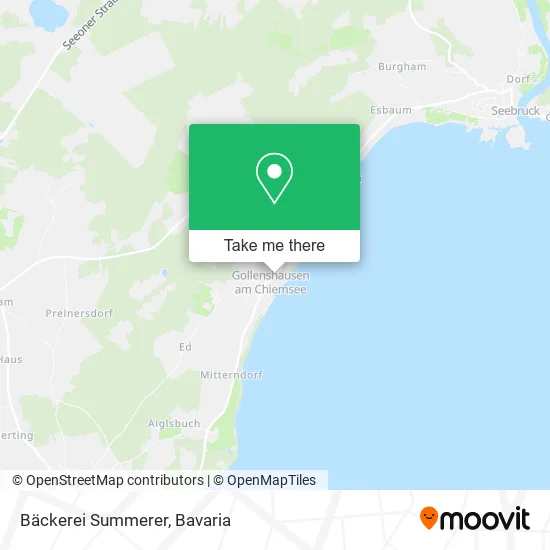 Карта Bäckerei Summerer