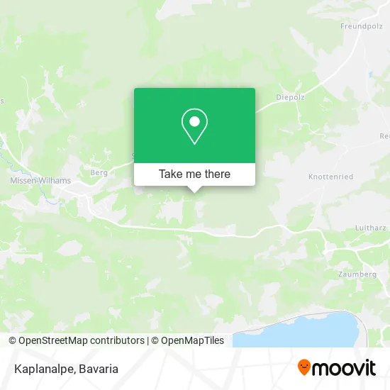Карта Kaplanalpe