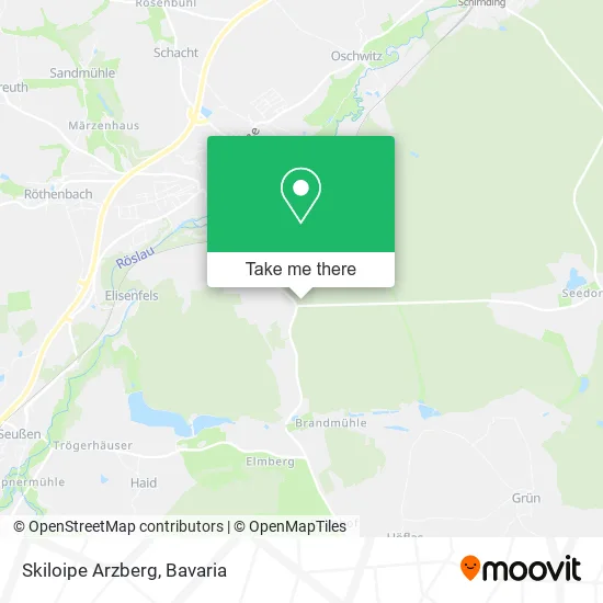 Карта Skiloipe Arzberg