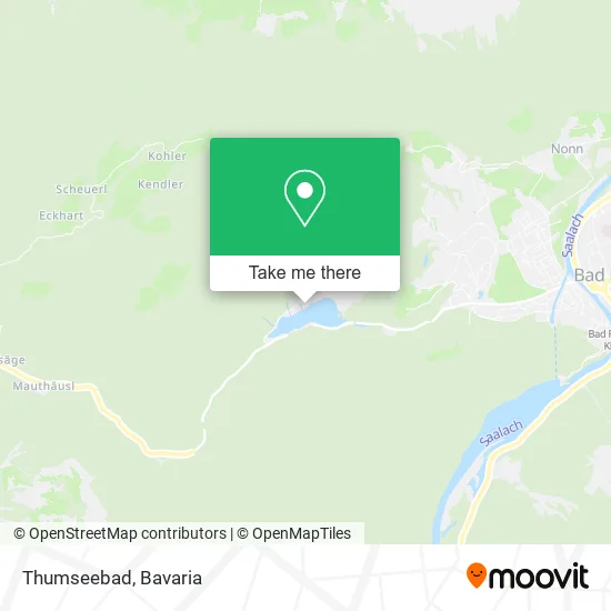 Карта Thumseebad