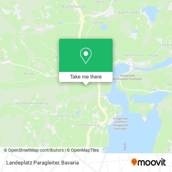 Landeplatz Paragleiter map