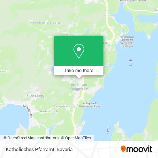 Карта Katholisches Pfarramt