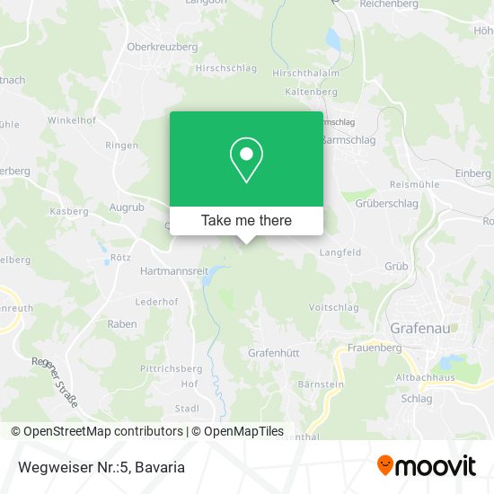 Карта Wegweiser Nr.:5