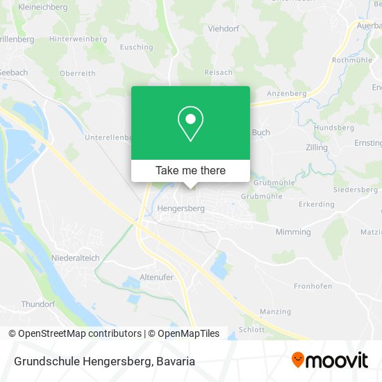 Grundschule Hengersberg map