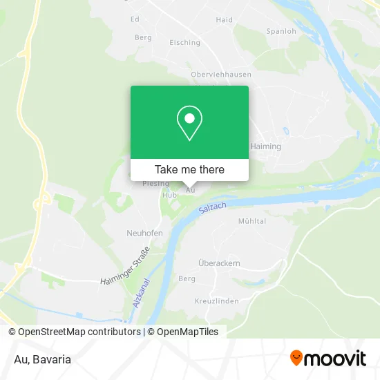 Карта Au