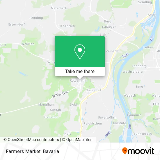 Bauernmarkt map