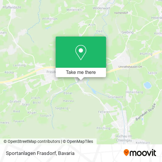 Карта Sportanlagen Frasdorf