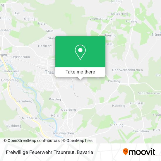 Freiwillige Feuerwehr Traunreut map