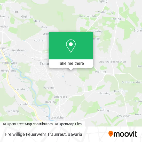 Карта Freiwillige Feuerwehr Traunreut