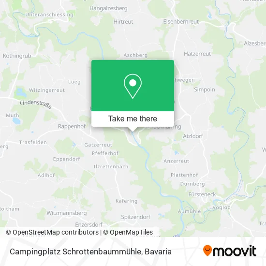 Карта Campingplatz Schrottenbaummühle