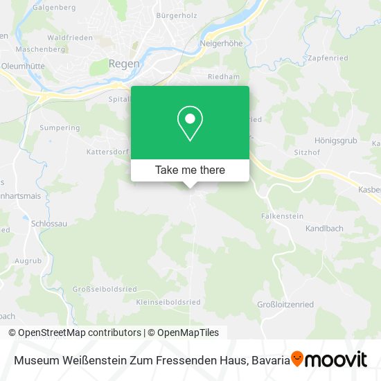 Museum Weißenstein Zum Fressenden Haus map