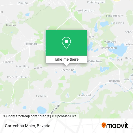Карта Gartenbau Maier