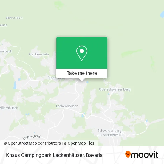 Карта Knaus Campingpark Lackenhäuser