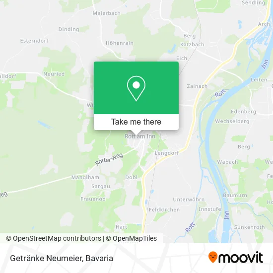 Карта Getränke Neumeier