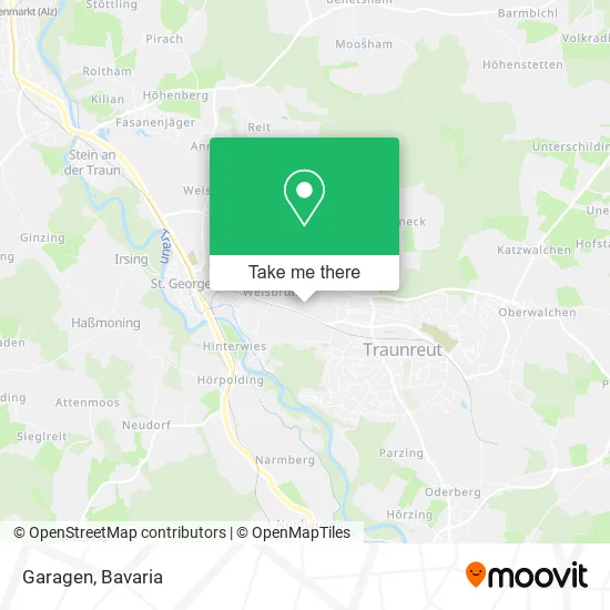 Карта Garagen