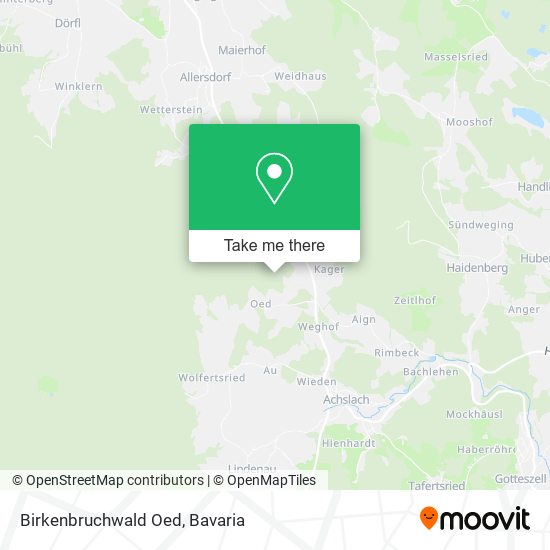 Карта Birkenbruchwald Oed
