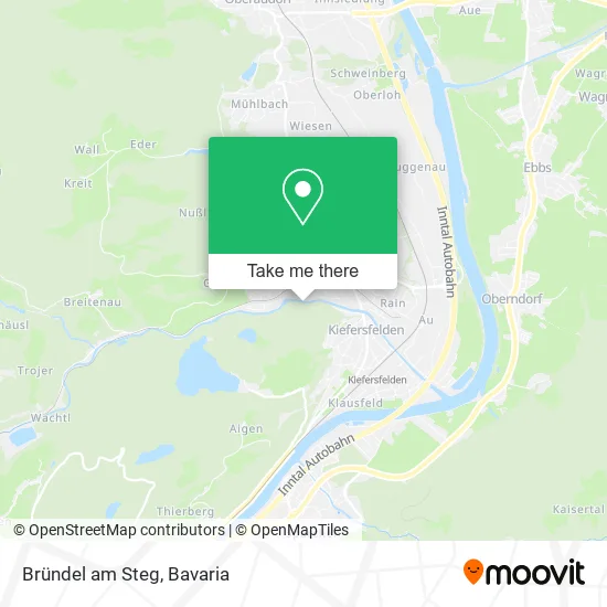 Карта Bründel am Steg