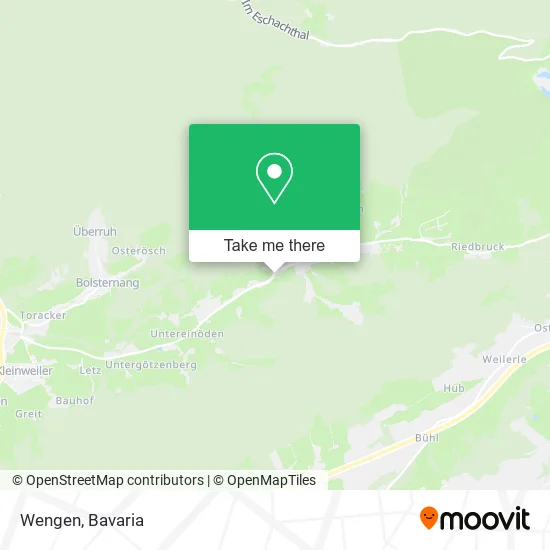 Карта Wengen